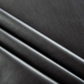 Экокожа на замше 070-00351 черный однотонный