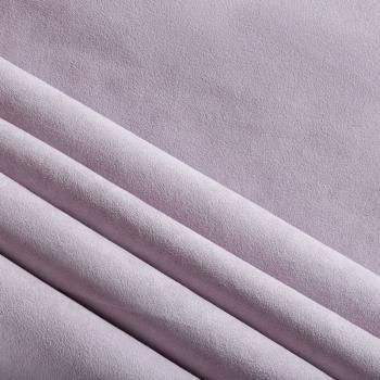 Замша искусственная 018-02423 выбеленный лавандовый однотонный