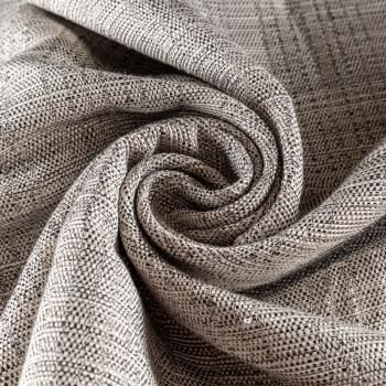 Ткань портьерная лен h-295 см 05-02-00334 молочно-серый однотонный