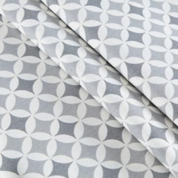 Ткань с водо- и грязеотталкивающей пропиткой 22-02-20712 серый принтованный