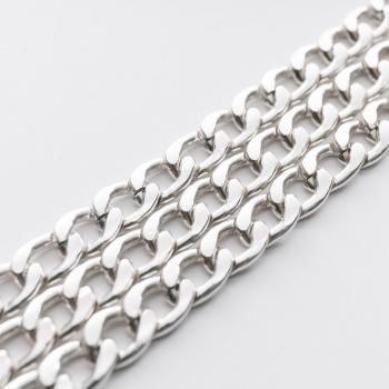 Цепь декоративная 8 мм металл 34-8-под никель 