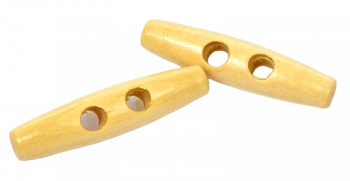 Пуговица деревянная 80L-51 мм BT-WD-027 натуральный