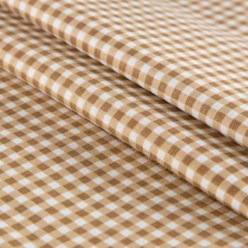 Ткань с водо- и грязеотталкивающей пропиткой 22-02-20705 коричневый принтованный