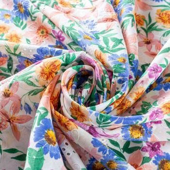 Шитье 067-02345 молочный принтованный