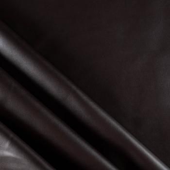Экокожа на флисе 1020-341-070-0024 шоколадный однотонный
