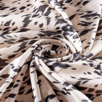 Батист 003-00873 экрю принтованный