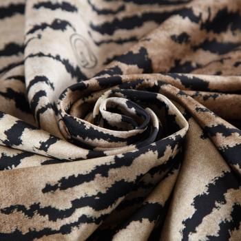 Лайкра 005-12475 бежевый принтованный