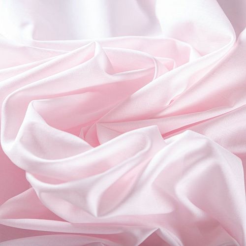 Батист 003-08003 выбеленный розовый однотонный