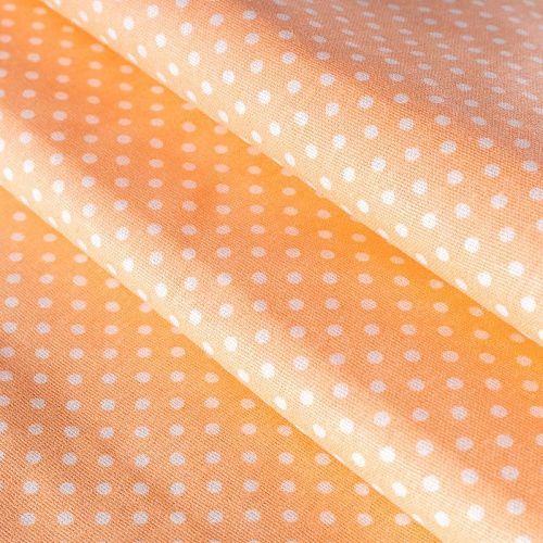 Бязь 007-00644 персиковый принтованный