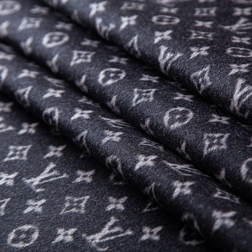 Кашемир двухсторонний Louis Vuitton 022-20227 черный
