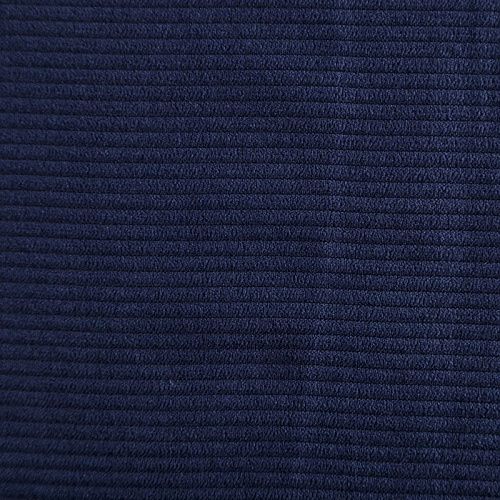 Вельвет 008-06504 темно-синий однотонный