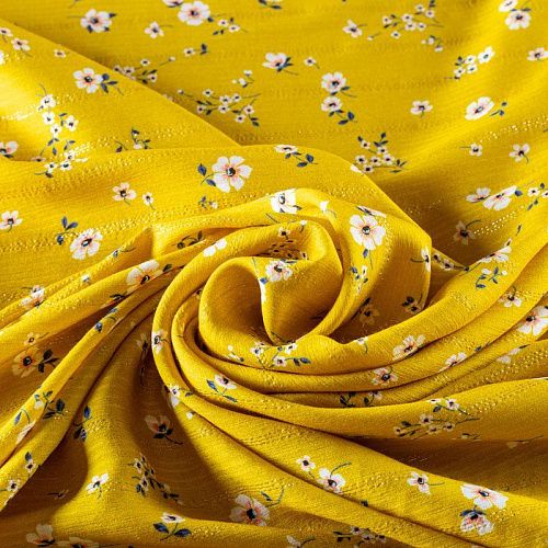 Вискоза с люрексом 009-1006 грушевый принтованный