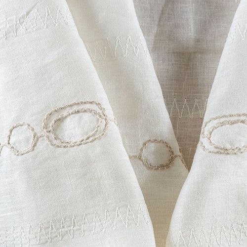 Лен с вышивкой 035-08542