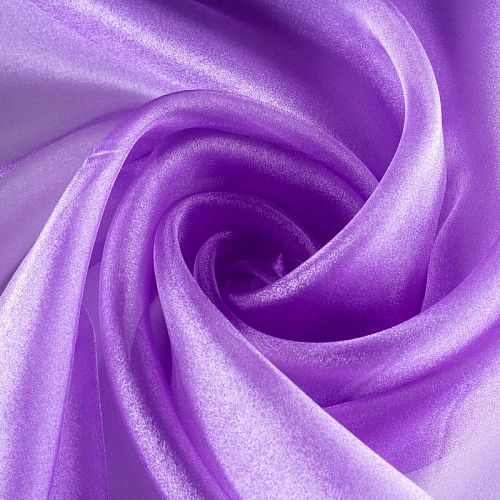 Органза К33-981 пурпурный однотонный