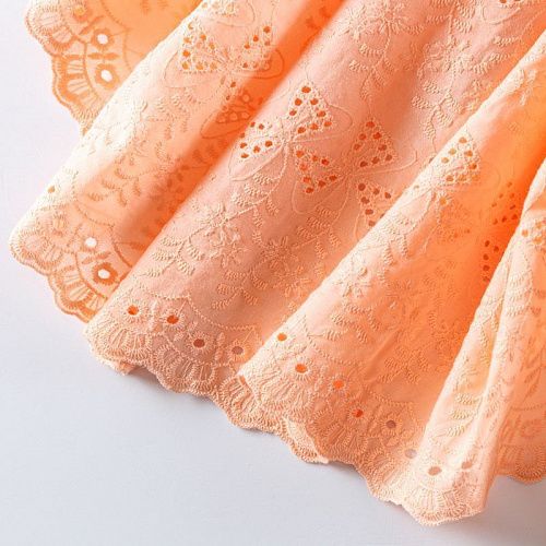 Шитье 067-08107 персиковый однотонный