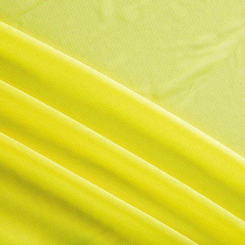 Сетка трикотажная 050-02095 желтый неон однотонный