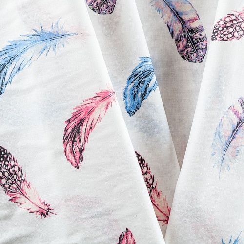 Перкаль ш.220 см 007-03521 белый принтованный