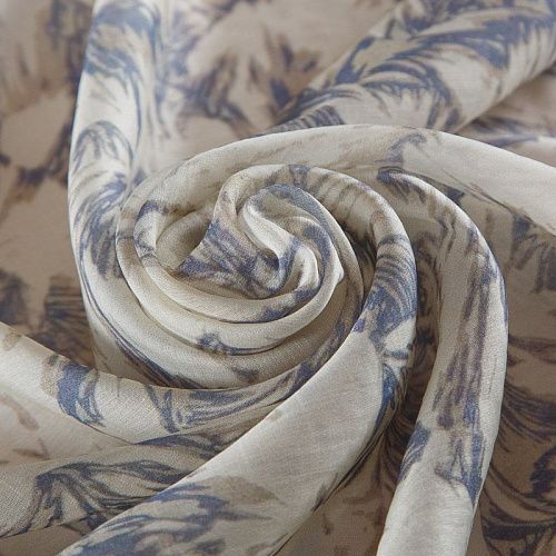 Тенсел 053-17765 молочный принтованный