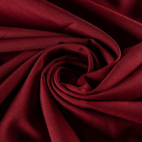 Габардин К33-827 бордовый однотонный