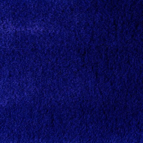 Мех искусственный К31-082 королевский синий однотонный