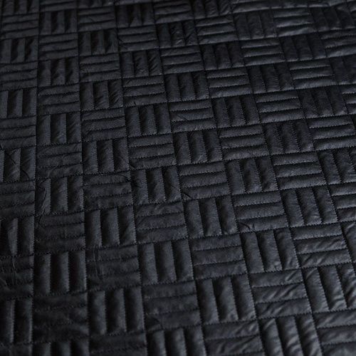 Ткань курточная 033-05712 черный однотонный