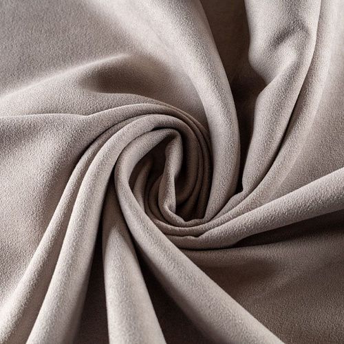 Замша портьерная h-300 см 13-02-00472 светло-серый однотонный