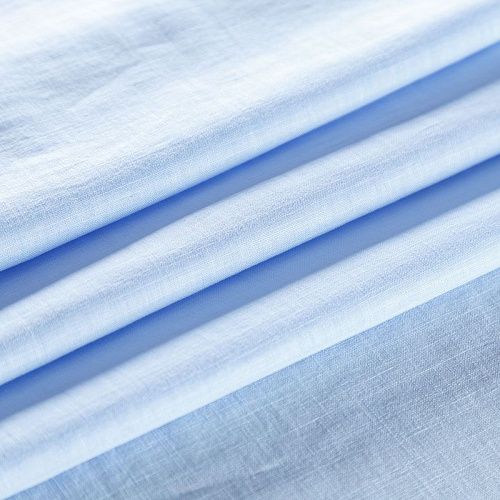 Лен натуральный 035-08577 лавандовый однотонный