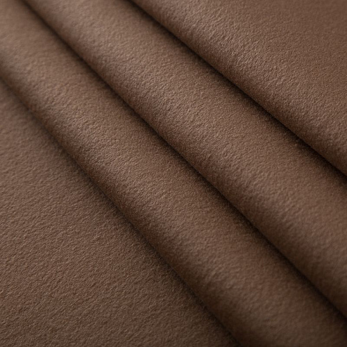 Ткань пальтовая Loro Piana 022-19239 бежево-коричневый однотонный