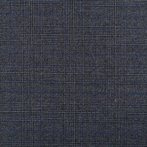 Ткань костюмная 025-05924 серый клетка