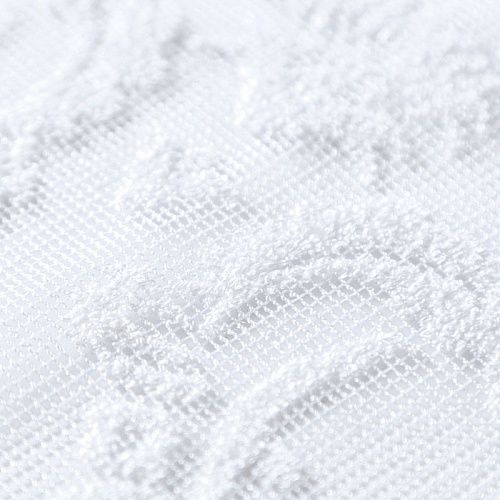 Тюль жаккардовый h-280 см Т272-01-48 белый однотонный