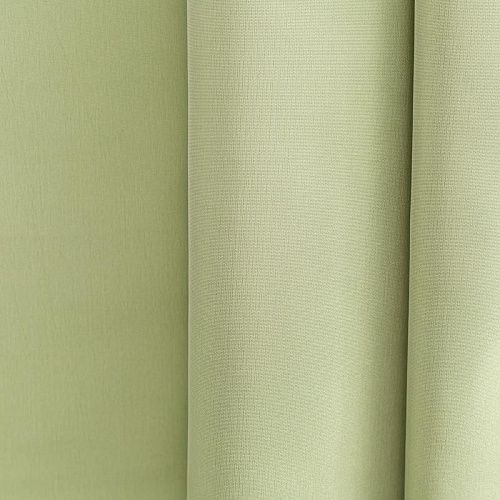 Ткань портьерная тафта h-295 см Т241-02-334 светло-салатовый однотонный