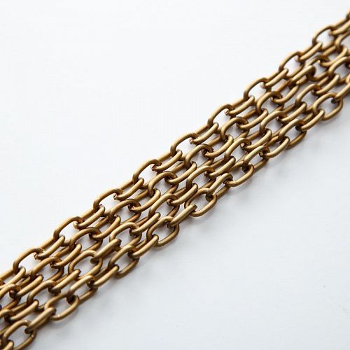 Цепь декоративная 5 мм металл 172-5-антик