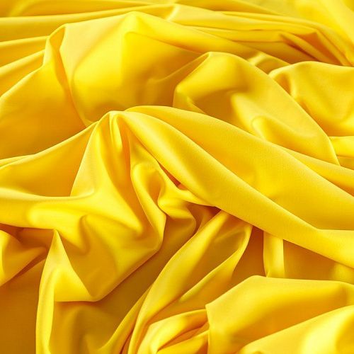 Лайкра 005-07524 желтый однотонный