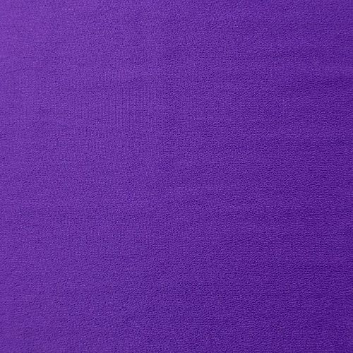 Крепдешин натуральный 028-09541 фиалковый однотонный