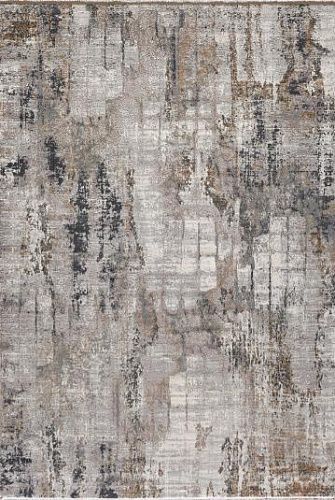 Ковер прямоугольный 240х340 см Woolknot Craft MT148 серый/кремовый