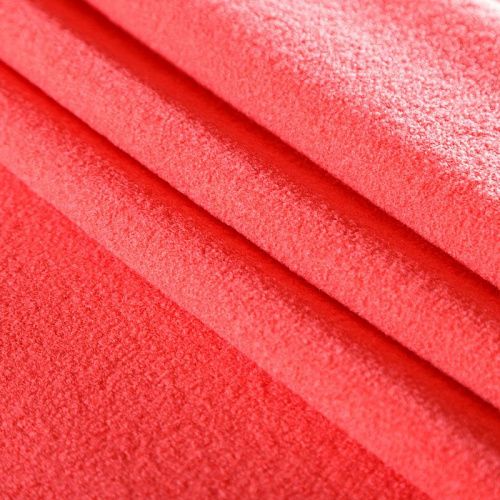 Букле 006-06399 коралловый однотонный