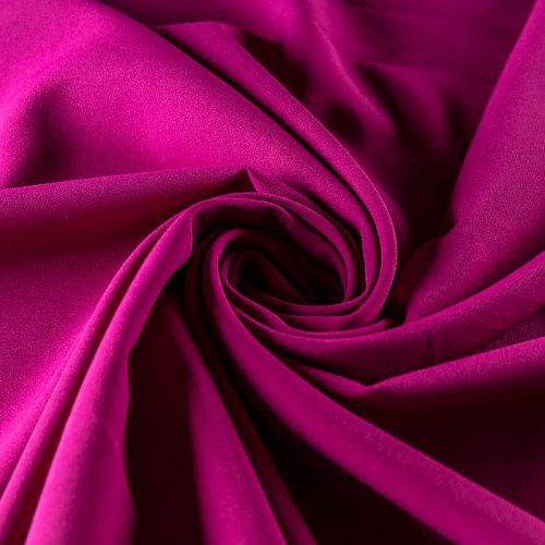 Креп К25-704 лиловый однотонный