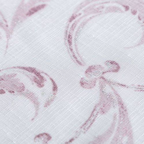 Тюль 529-01-77 белый принтованный