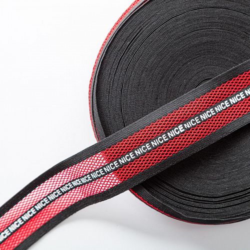 Резинка TBY декоративная 40 мм Nice ET20-074001 красный 