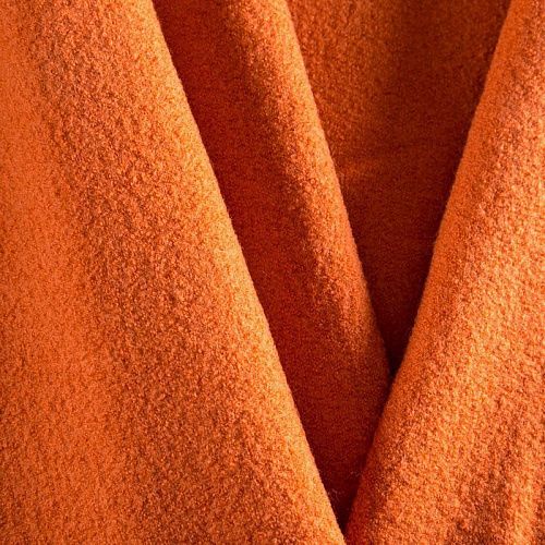 Букле 006-04148 жженый апельсин однотонный