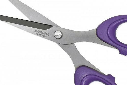 Ножницы универсальные Aurora с покрытием антискотч 130 мм AU 807-55NS 