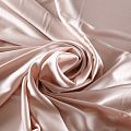 Шелк синтетический 065-08988 пудровый однотонный