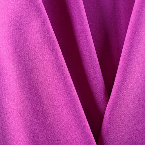 Габардин 011-07942 фиолетовая фуксия однотонный