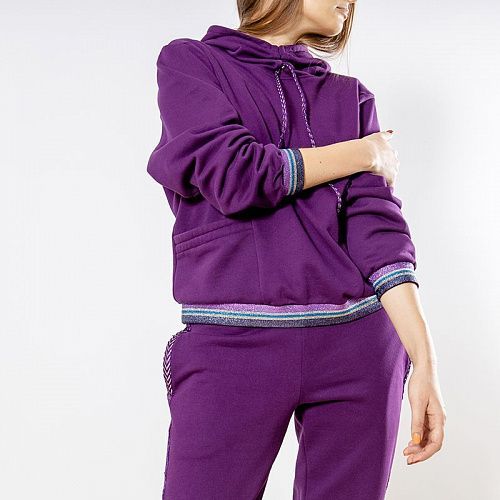 Костюм спортивный женский ГИ002 пурпурный