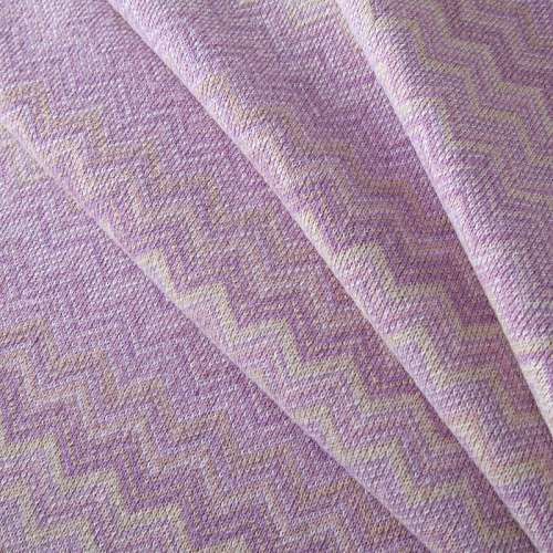 Трикотаж шерстяной вязаный Missoni 056-19777 молочно-сиреневый