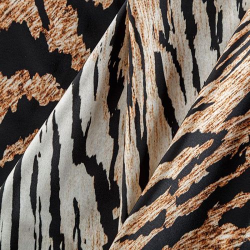 Лайкра 005-05965 молочный принтованный