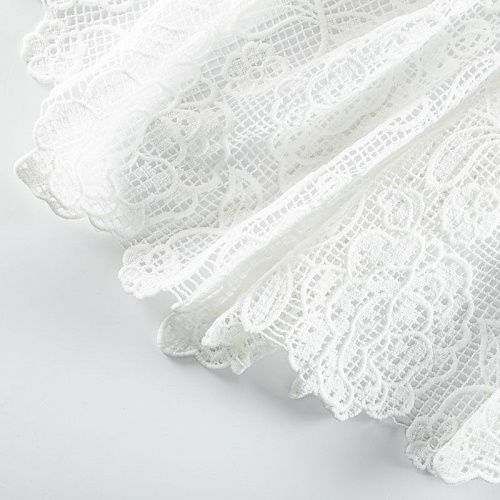 Гипюр-макраме К23-117 молочный