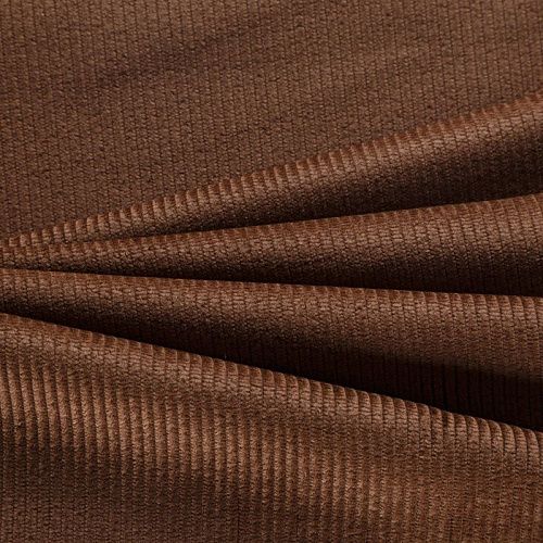Вельвет 008-05856 коричневый однотонный