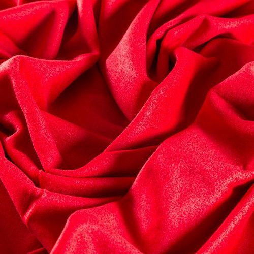 Кашемир 022-04185 красный однотонный