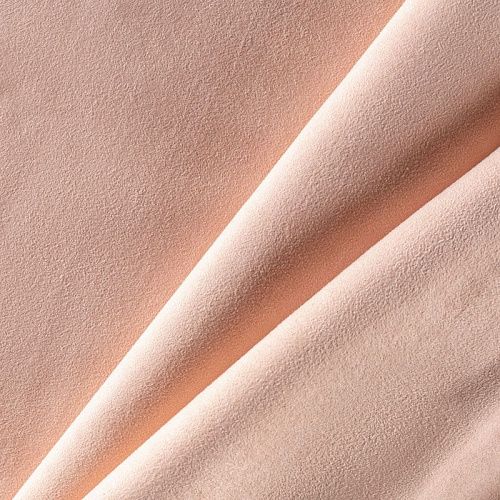 Замша портьерная h-300 см 13-02-00462 пудровый однотонный